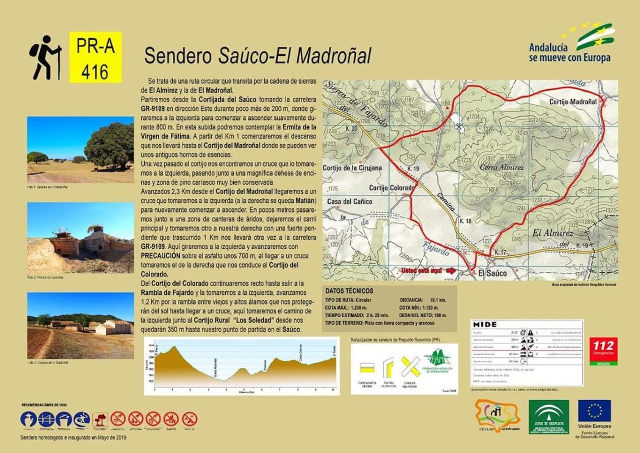El Sauco Cortijo Los Soledad מראה חיצוני תמונה
